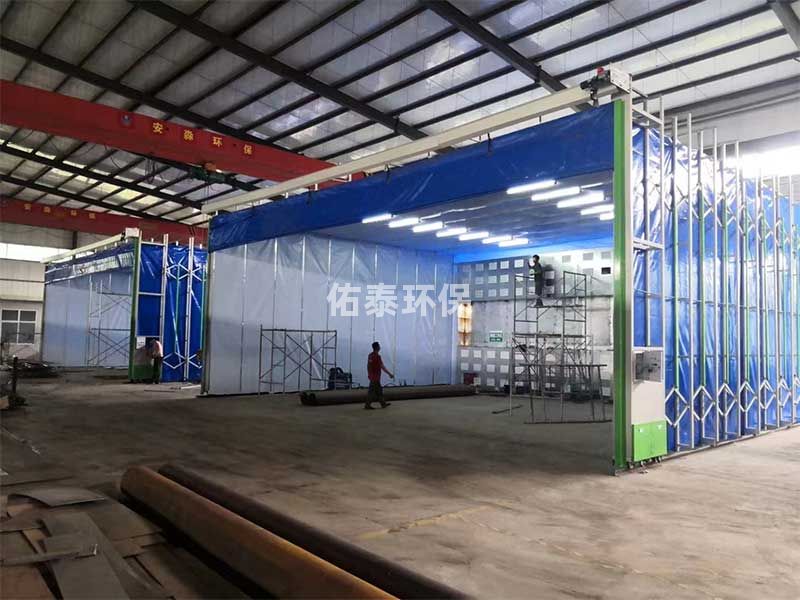 移動(dòng)伸縮式噴漆房日常使用要注意的問(wèn)題有哪些？